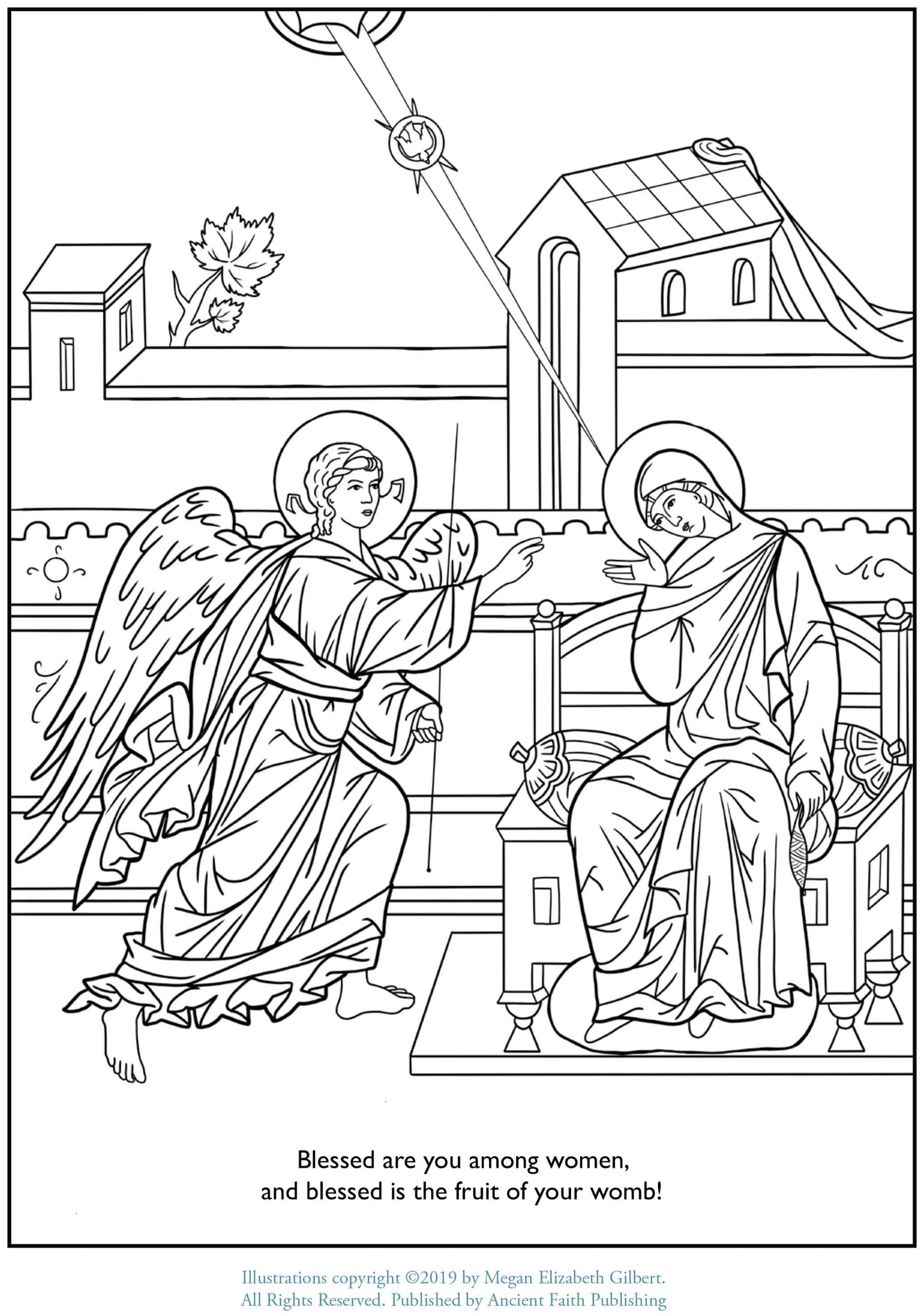 Beautiful Christmas: An Orthodox Coloring Book for Children