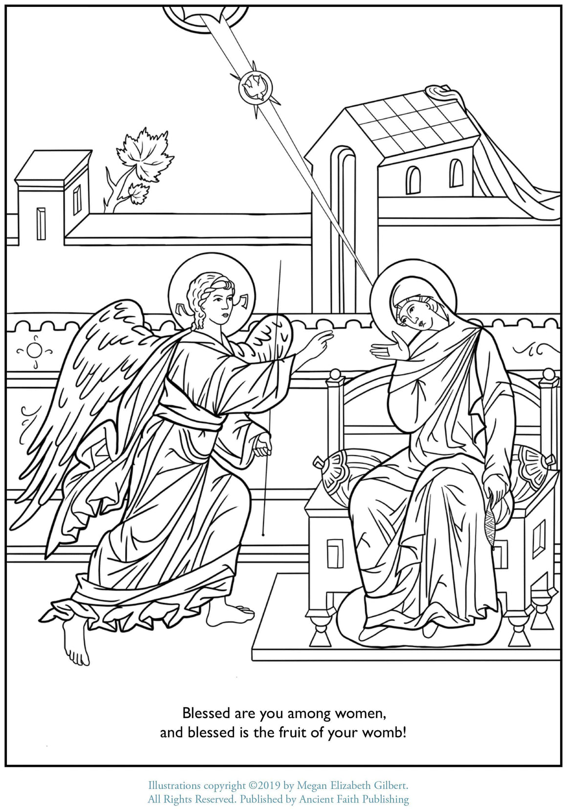 Beautiful Christmas: An Orthodox Coloring Book for Children