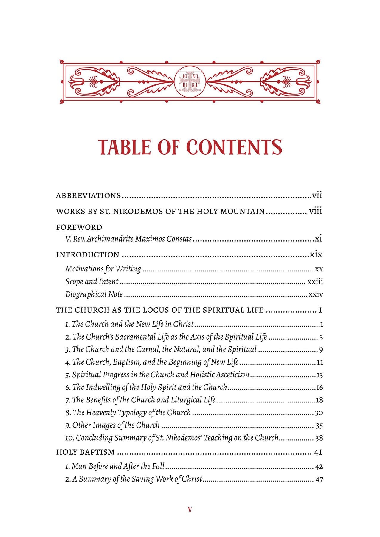 Made for Union: The Sacramental Spirituality of St. Nikodemos of the Holy Mountain