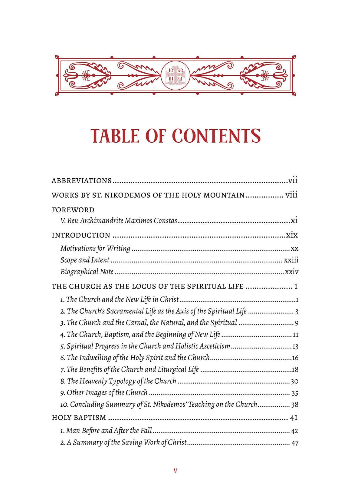 Made for Union: The Sacramental Spirituality of St. Nikodemos of the Holy Mountain