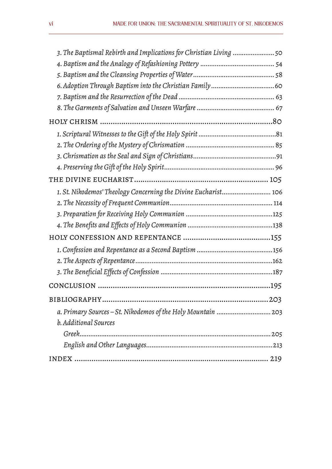Made for Union: The Sacramental Spirituality of St. Nikodemos of the Holy Mountain