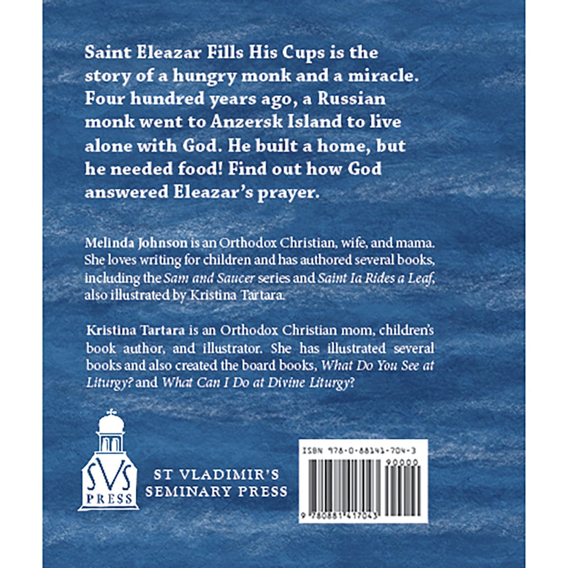 Saint Eleazar Fills His Cups (board book)