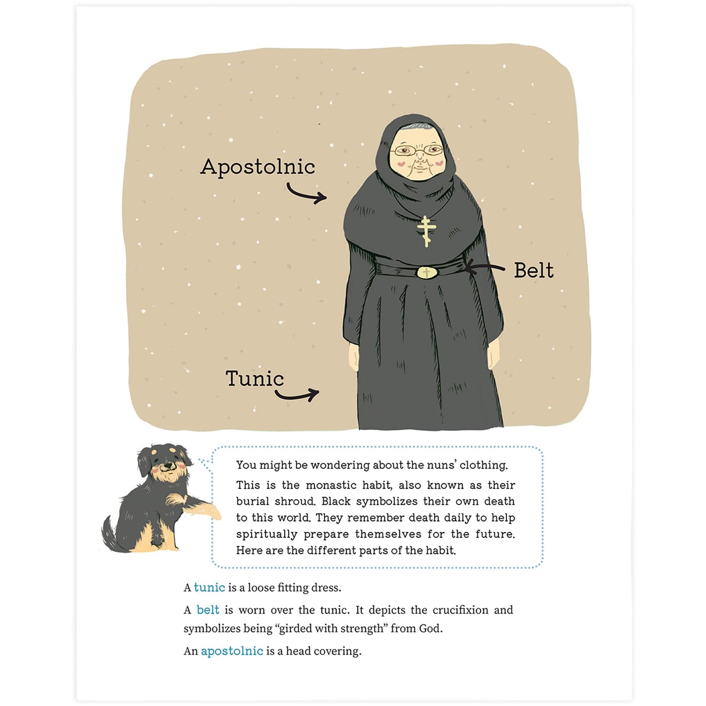 Moscata Visits a Monastery