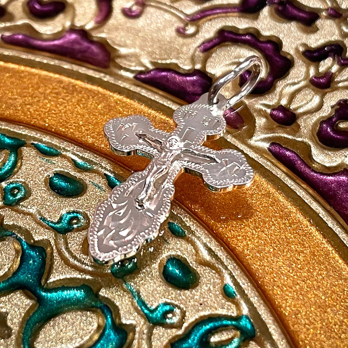 Silver Cross Pendant No. 24011