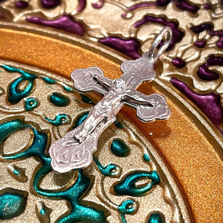 Silver Cross Pendant No. 24012