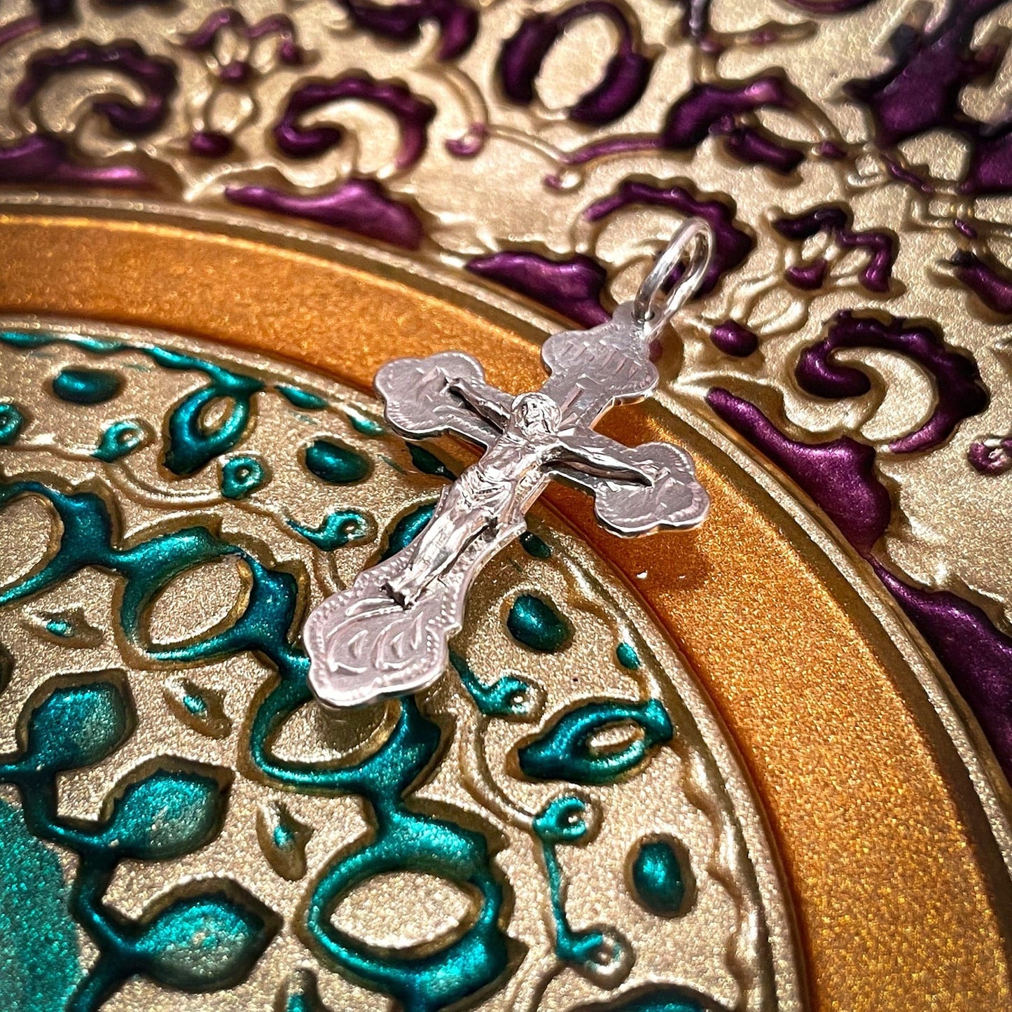 Silver Cross Pendant No. 24012