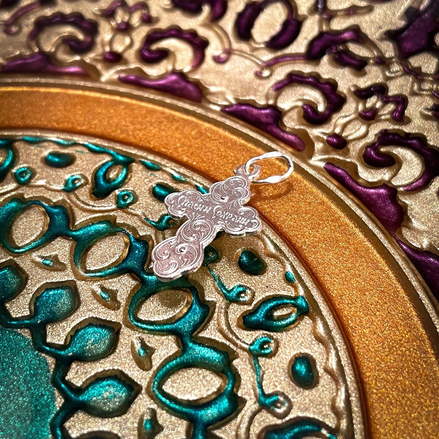 Silver Cross Pendant No. 24026