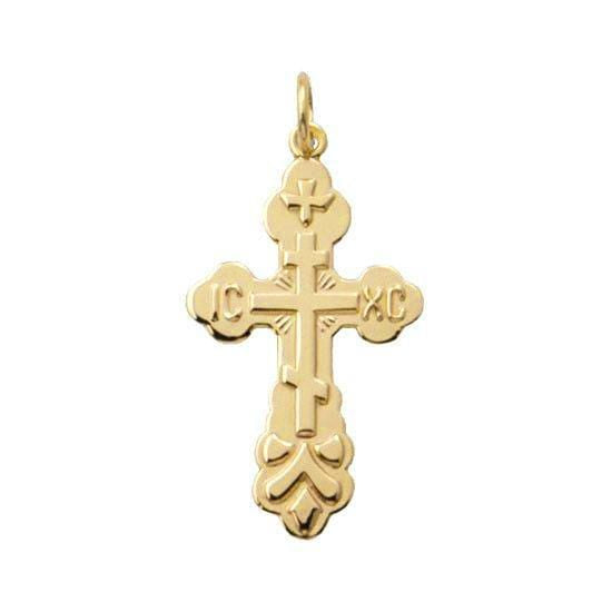 Gold St. Ksenia Cross Pendant (10kt) (Xenia)