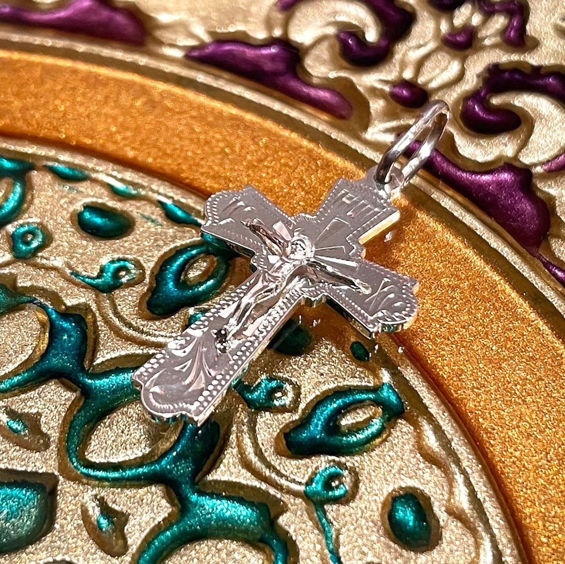 Silver Cross Pendant No. 24361