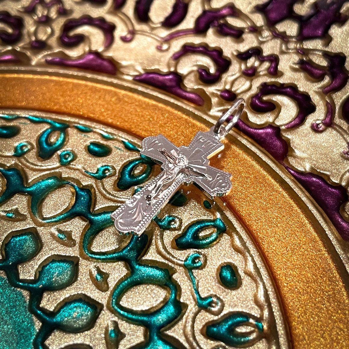 Silver Cross Pendant No. 24361