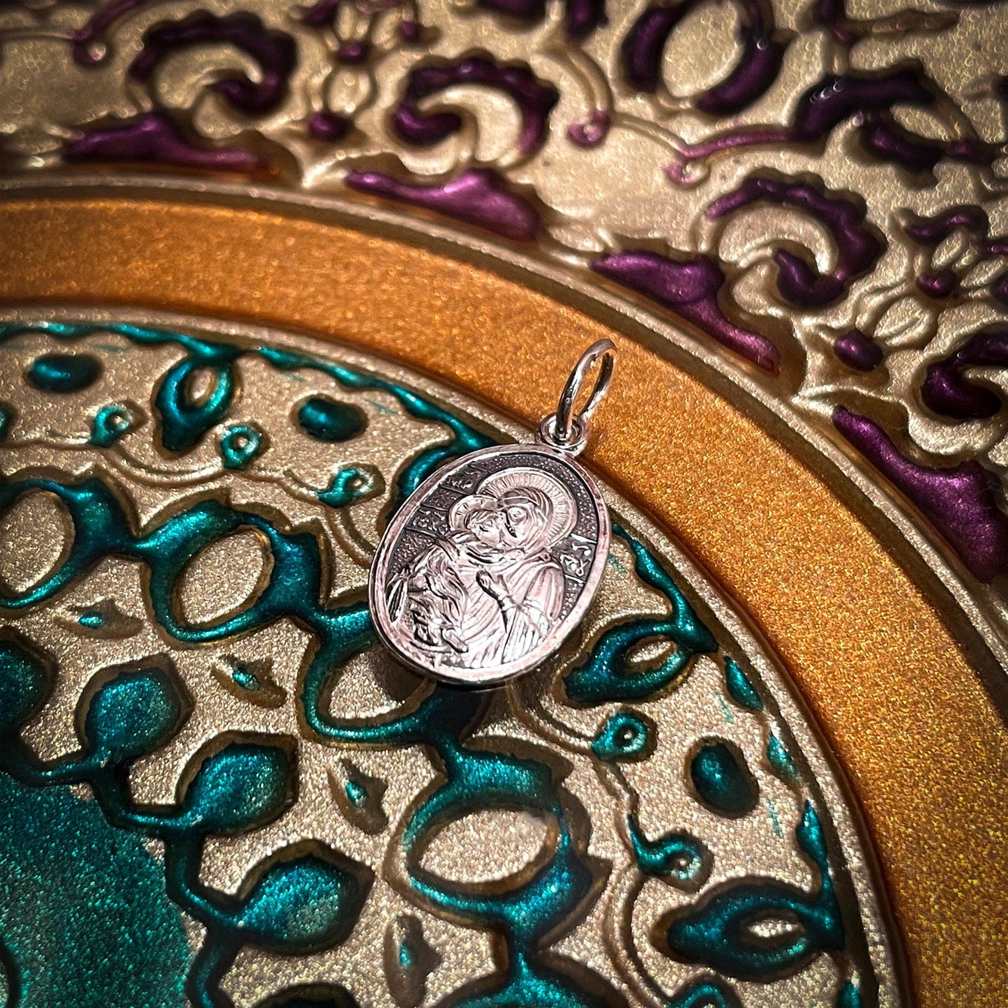 Mother of God "Feodorovskaya" Icon Pendant