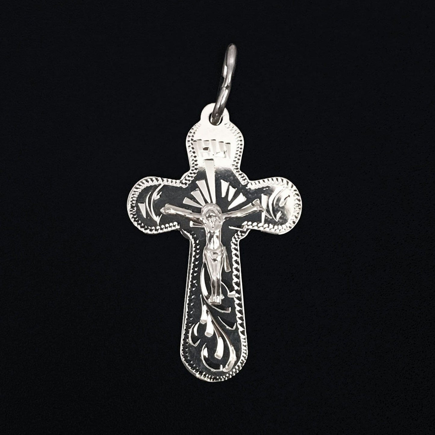 Silver Cross Pendant No. 24427