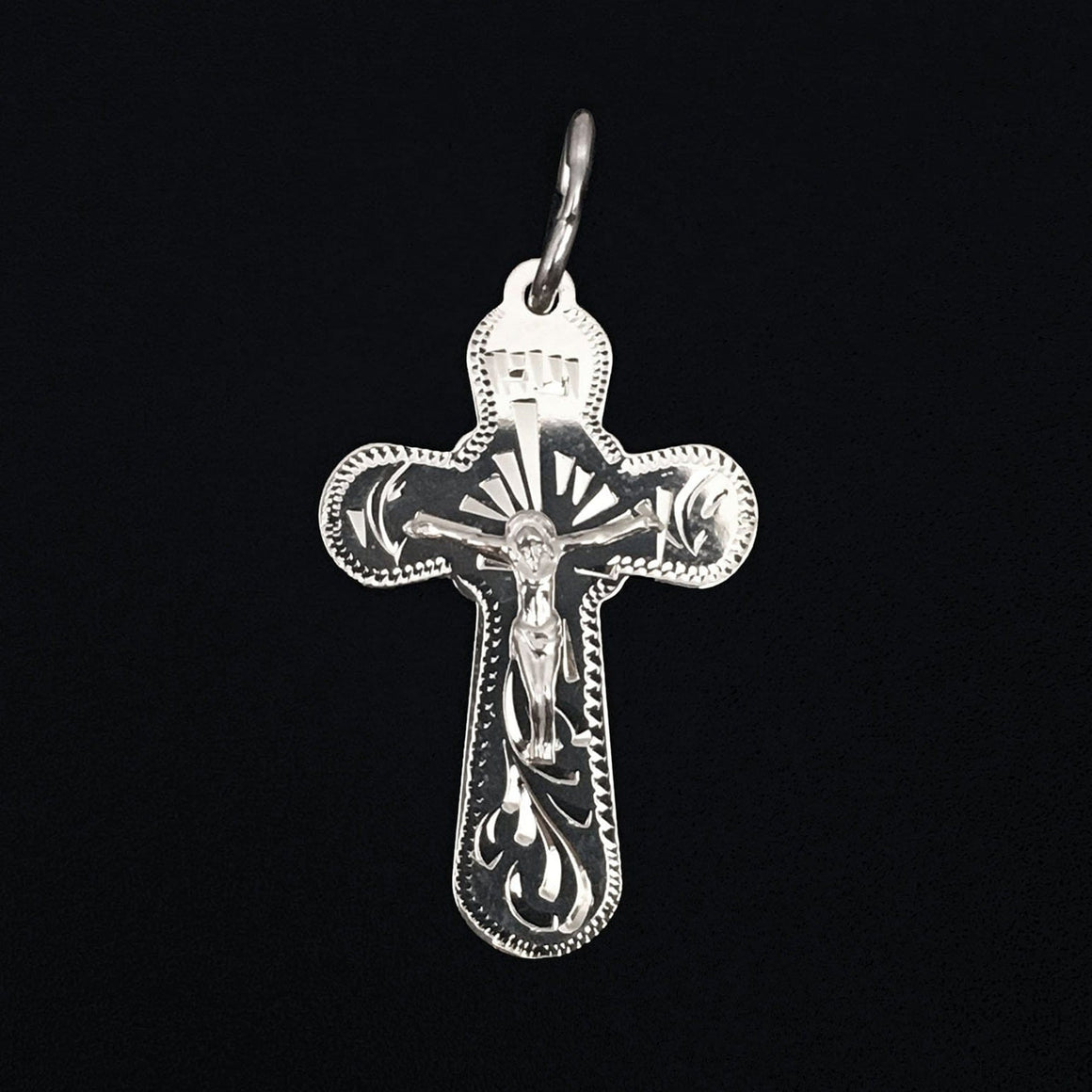 Silver Cross Pendant No. 24427