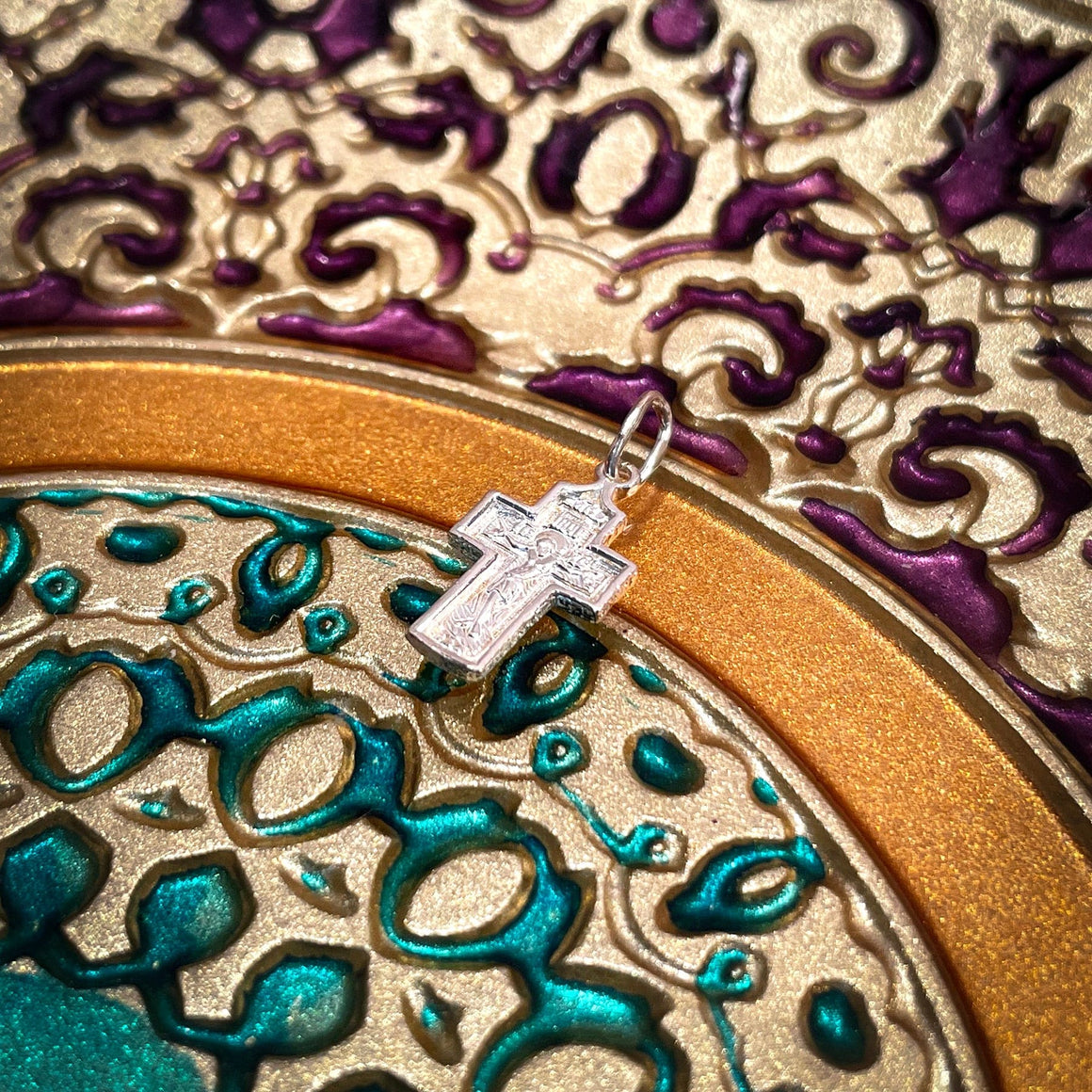 Silver Cross Pendant No. 24434
