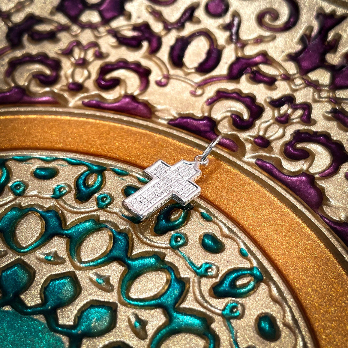 Silver Cross Pendant No. 24434