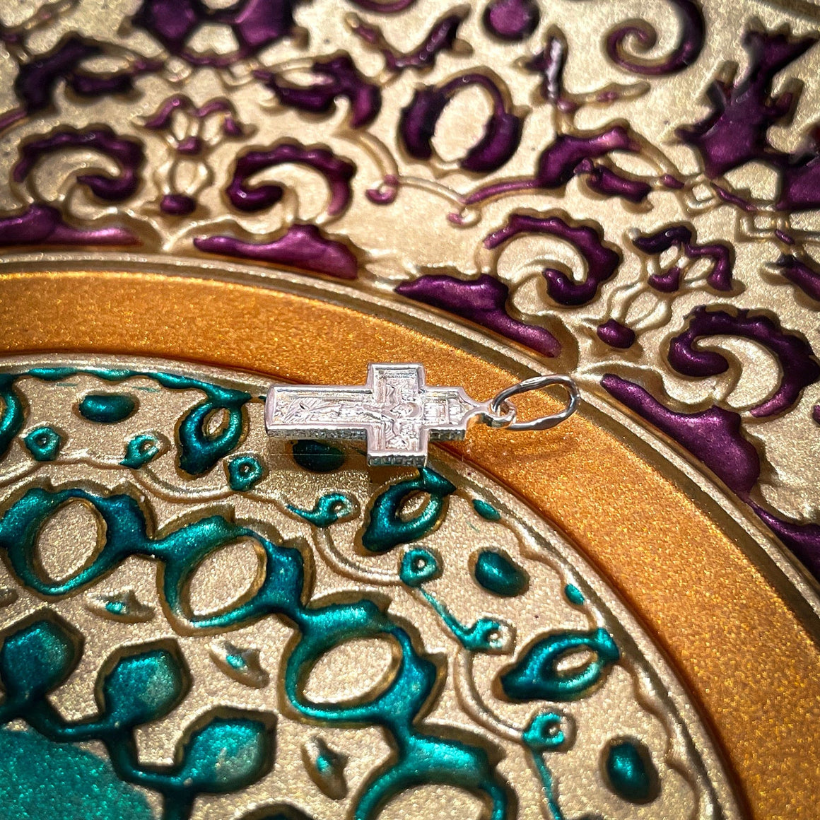 Silver Cross Pendant No. 24434