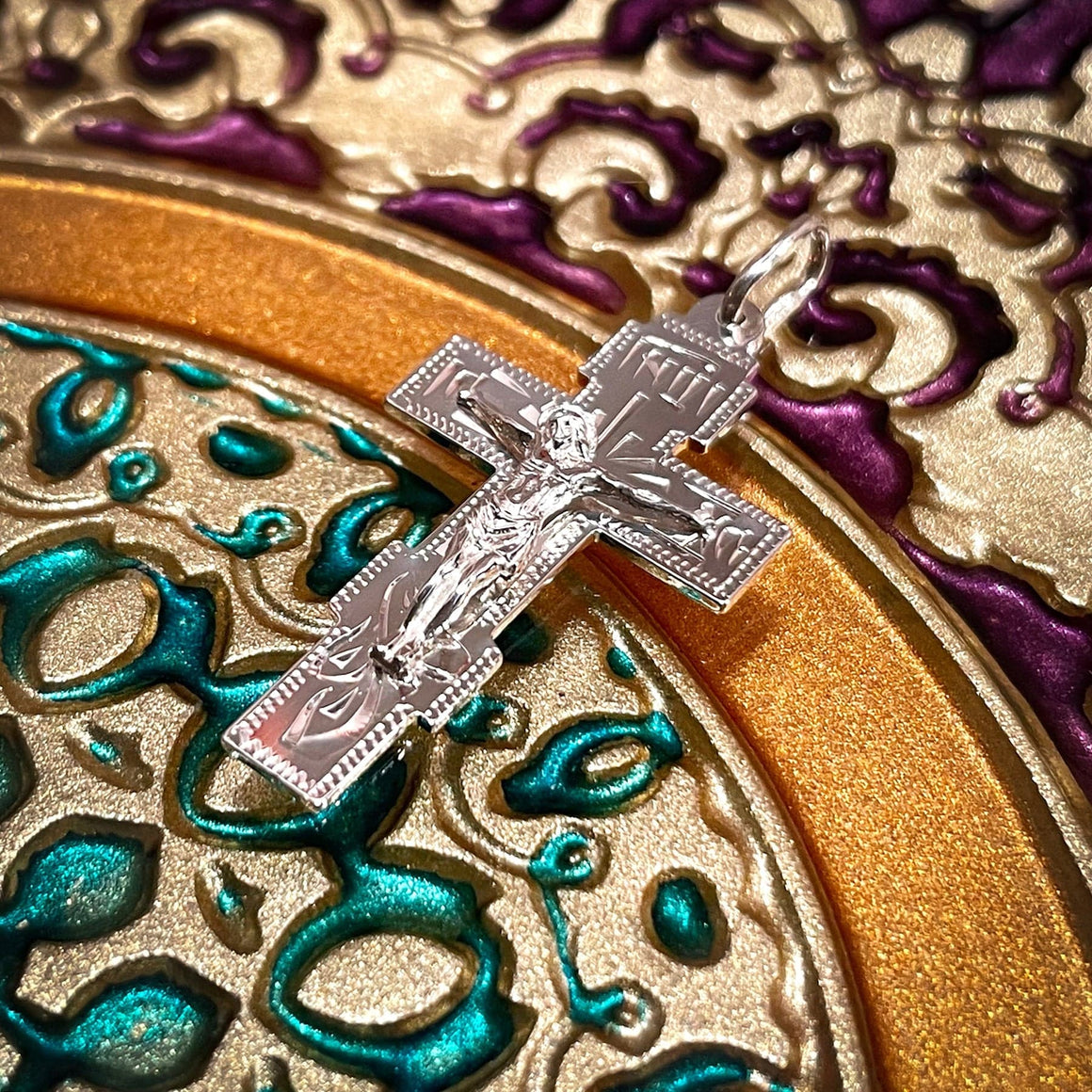 Silver Cross Pendant No. 24699