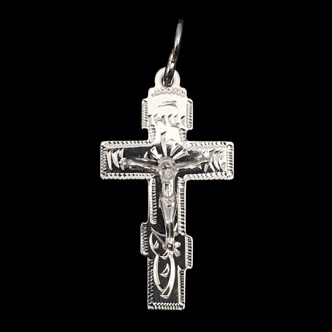 Silver Cross Pendant No. 24699