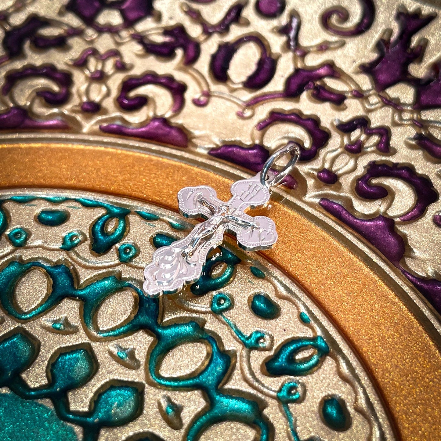 Silver Cross Pendant No. 24729