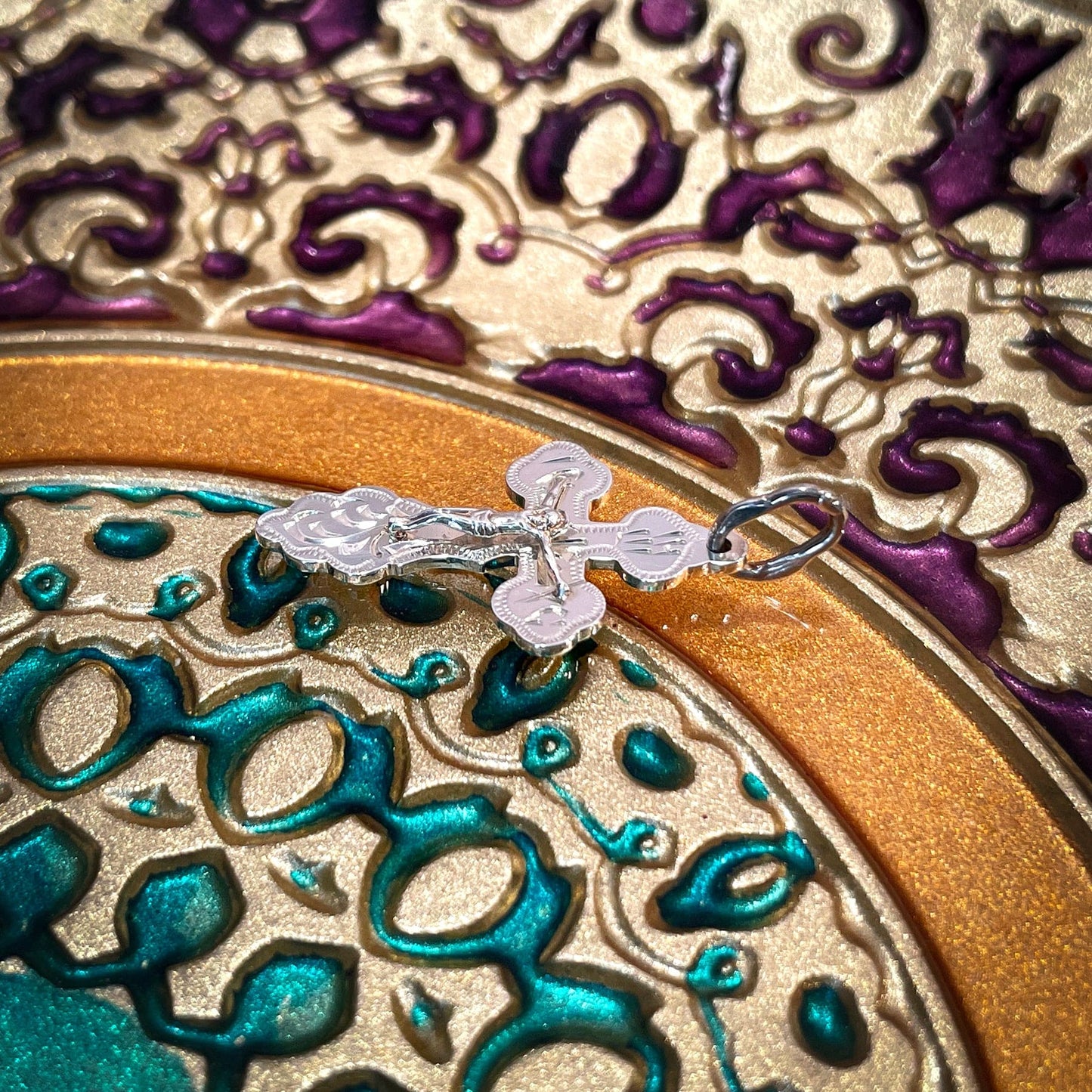 Silver Cross Pendant No. 24729