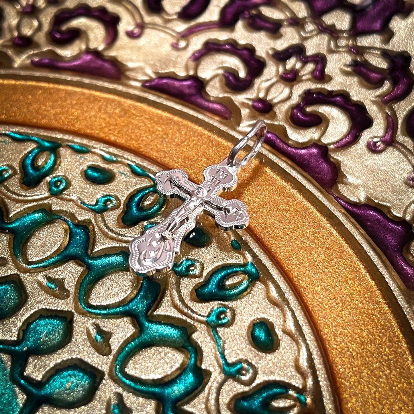 Silver Cross Pendant No. 24740