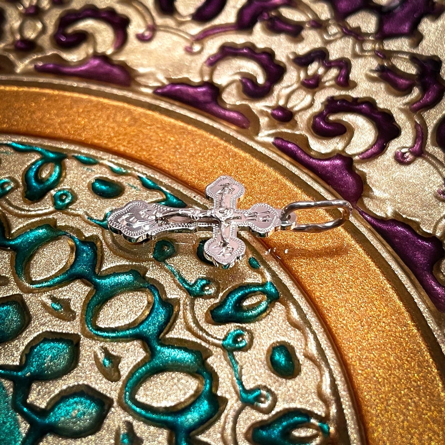 Silver Cross Pendant No. 24740