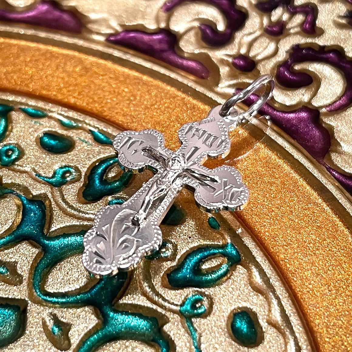 Silver Cross Pendant No. 24743