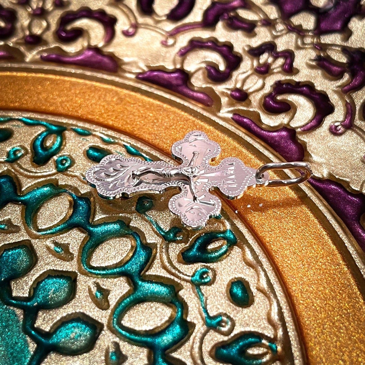 Silver Cross Pendant No. 24744