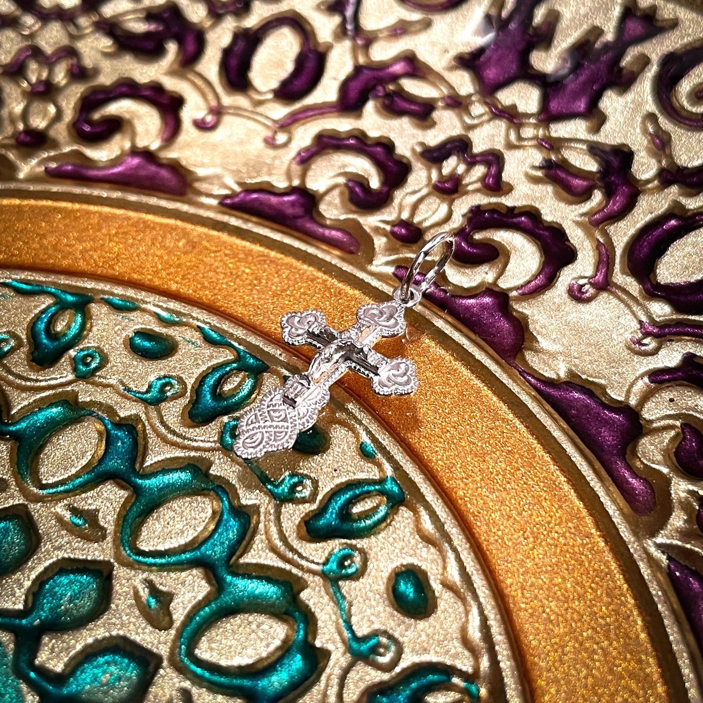 Silver Cross Pendant No. 24749