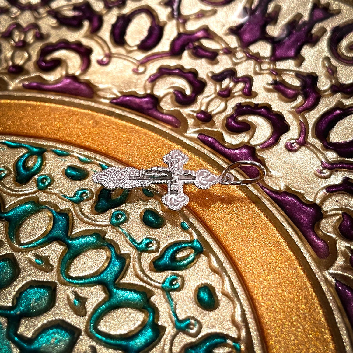 Silver Cross Pendant No. 24749