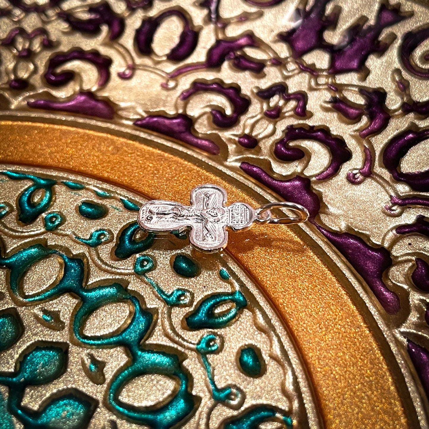 Silver Cross Pendant No. 24750