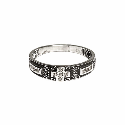 "Lord, Save & Protect Me" Ring: Size 6.5