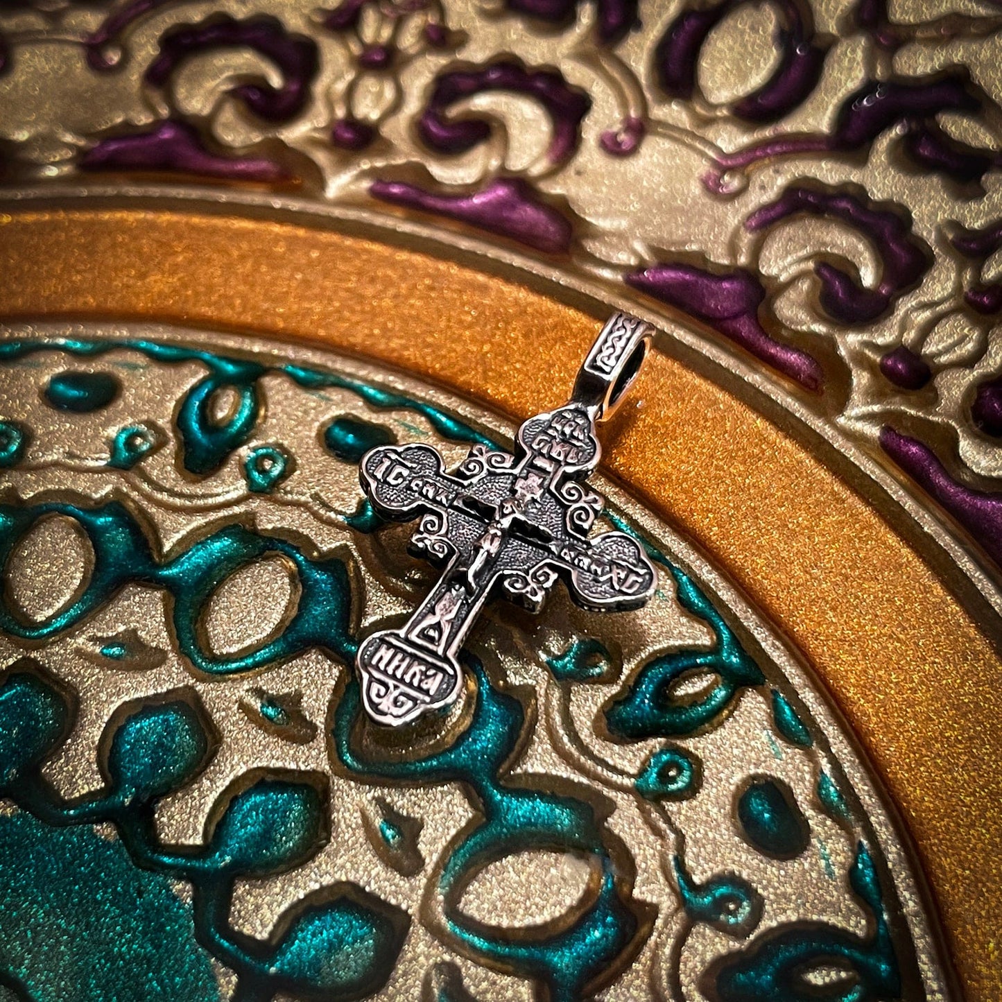 Silver Cross Pendant No. 24797