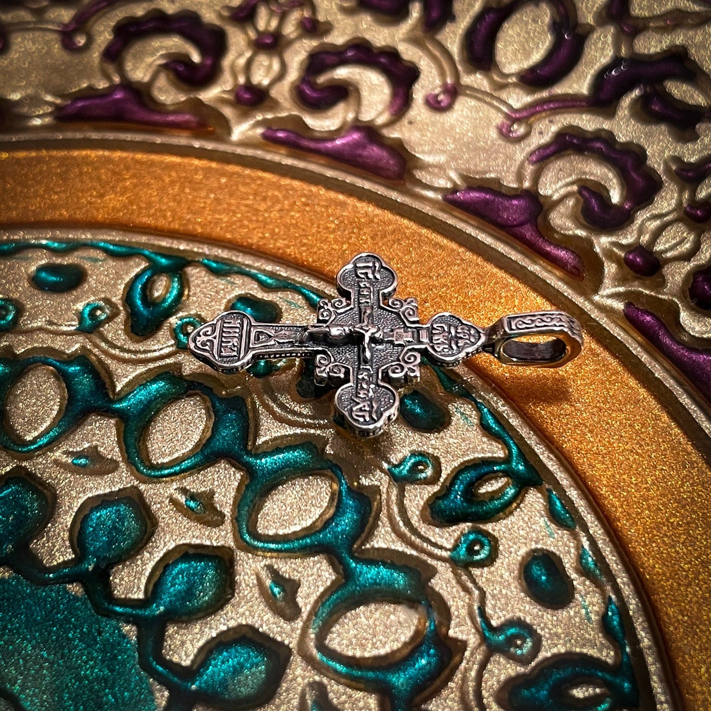 Silver Cross Pendant No. 24797