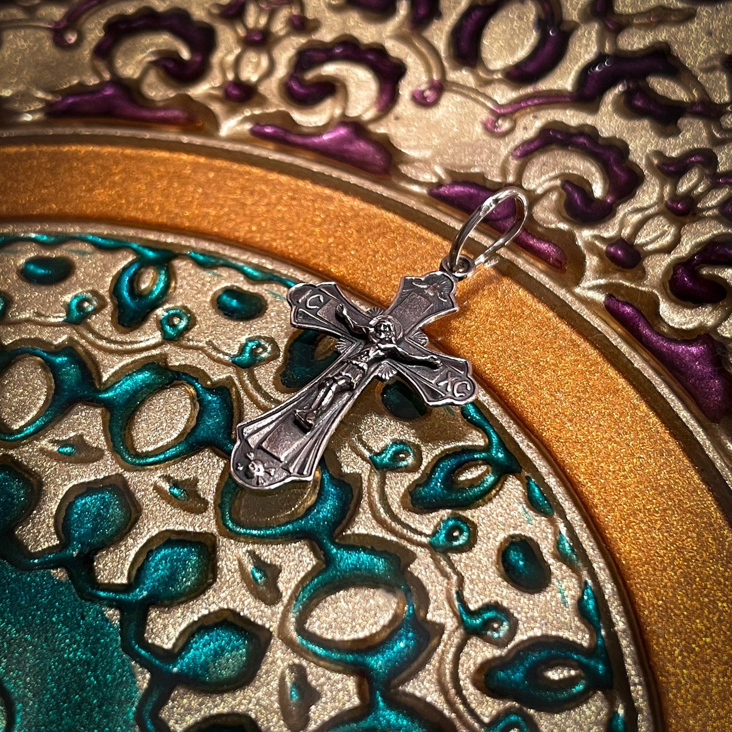 Silver Cross Pendant No. 24801