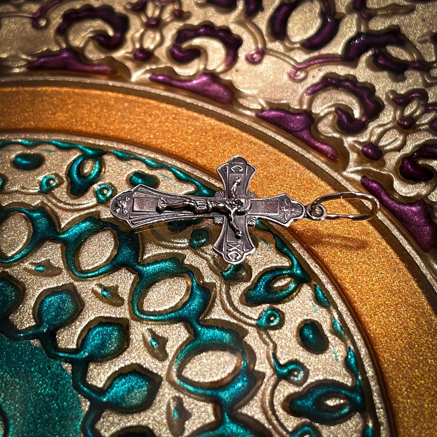 Silver Cross Pendant No. 24801