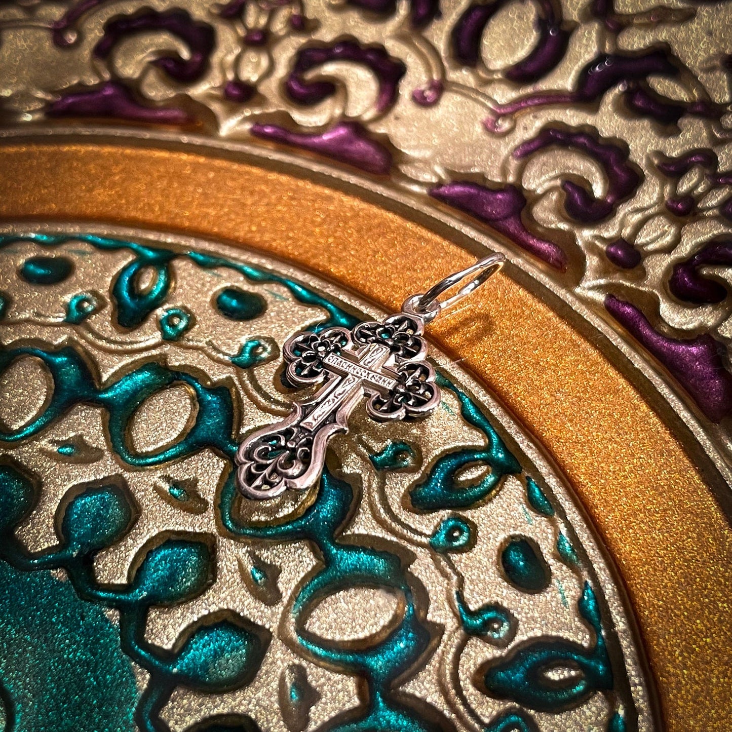 Silver Cross Pendant No. 24802