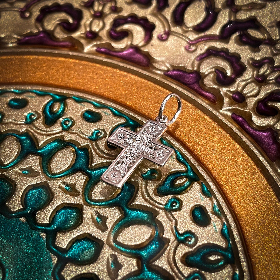 Silver Cross Pendant No. 24803