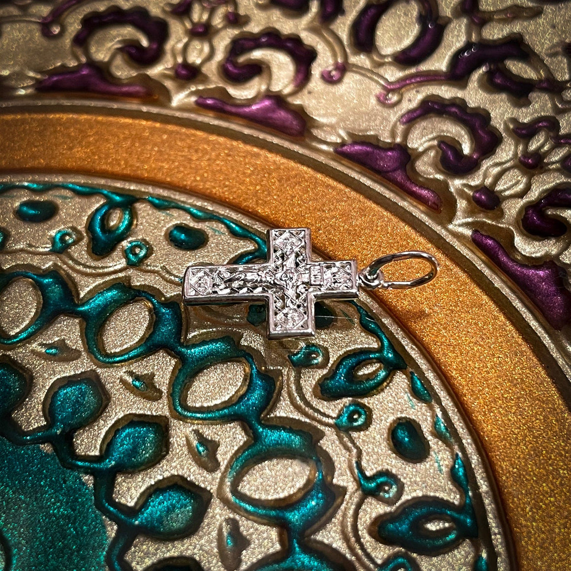 Silver Cross Pendant No. 24803