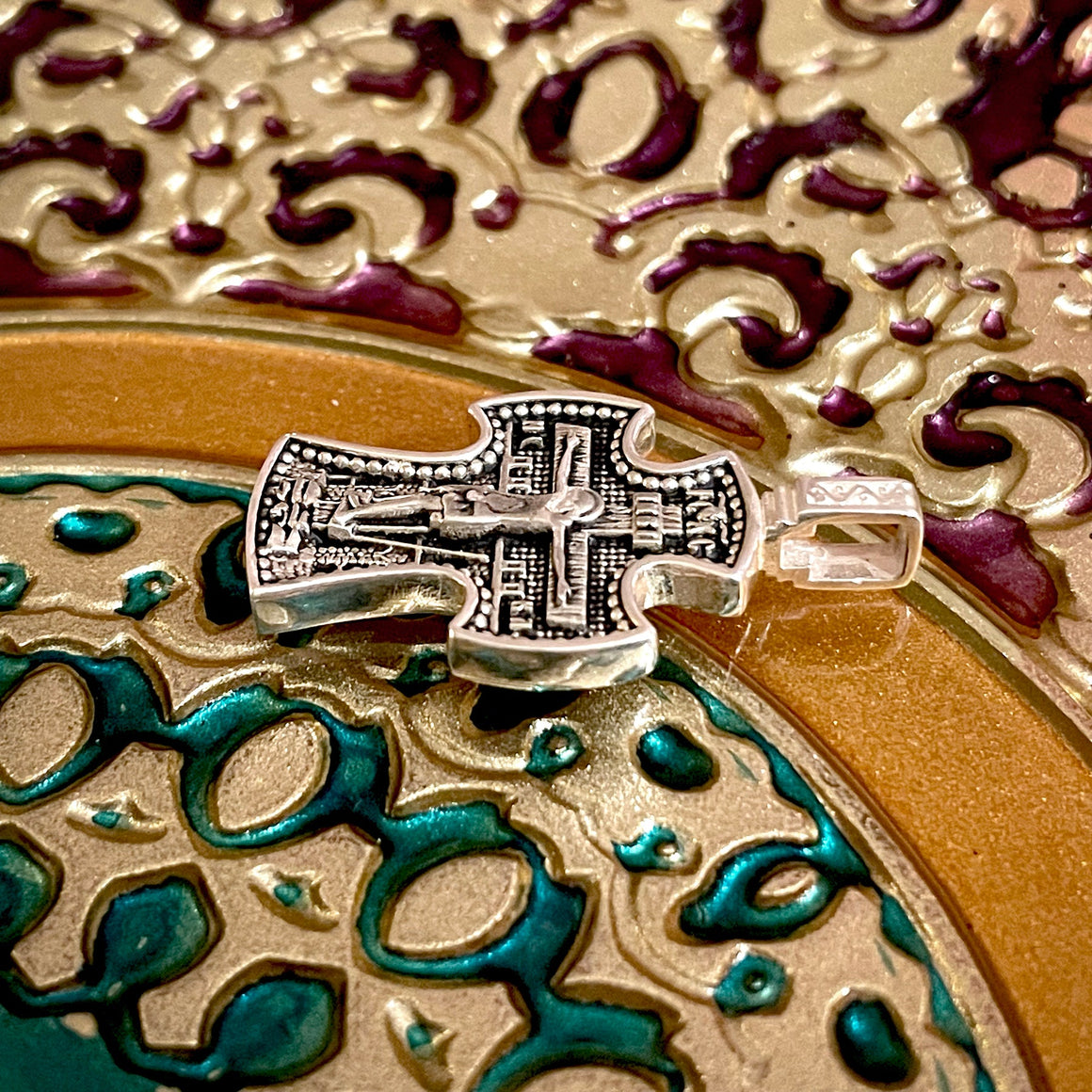 Silver Cross Pendant No. 24829