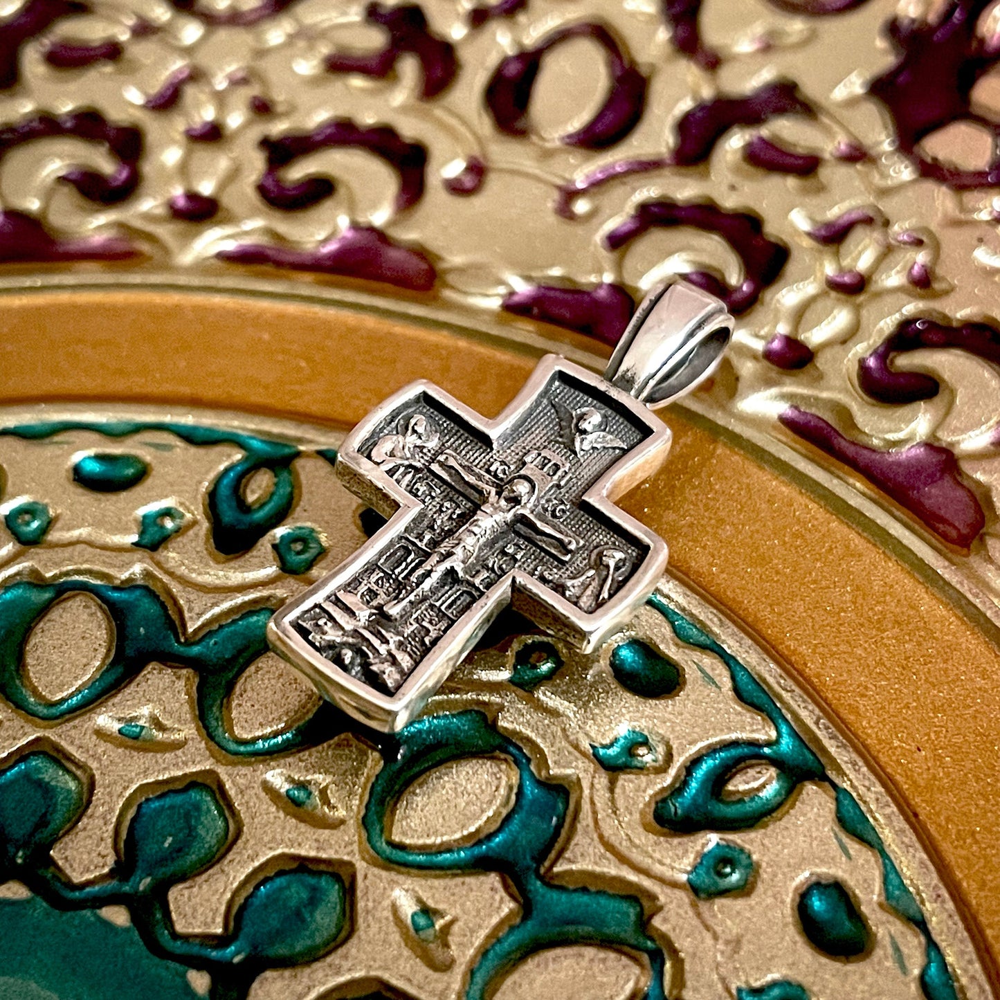 Silver Cross Pendant No. 24834