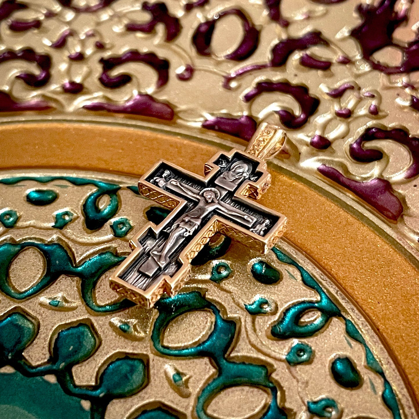 Silver Cross Pendant No. 24838
