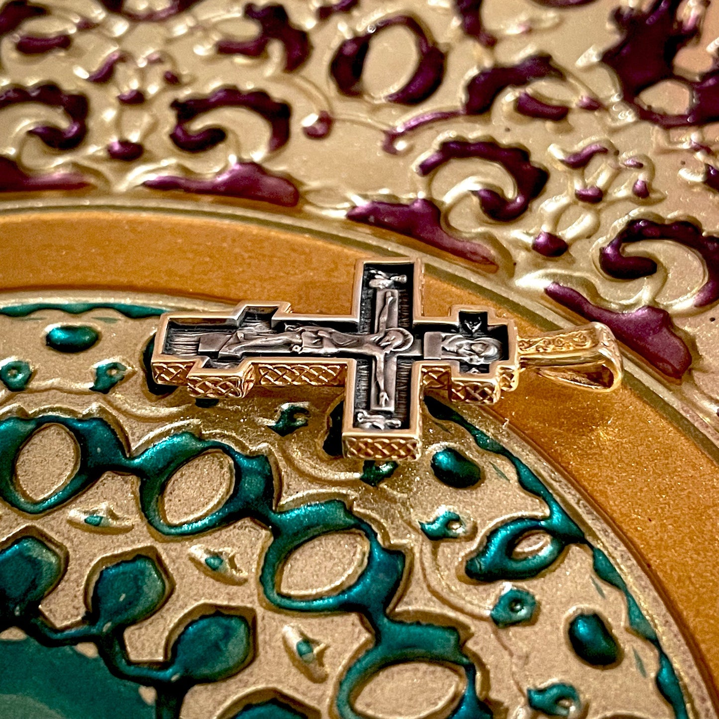 Silver Cross Pendant No. 24838