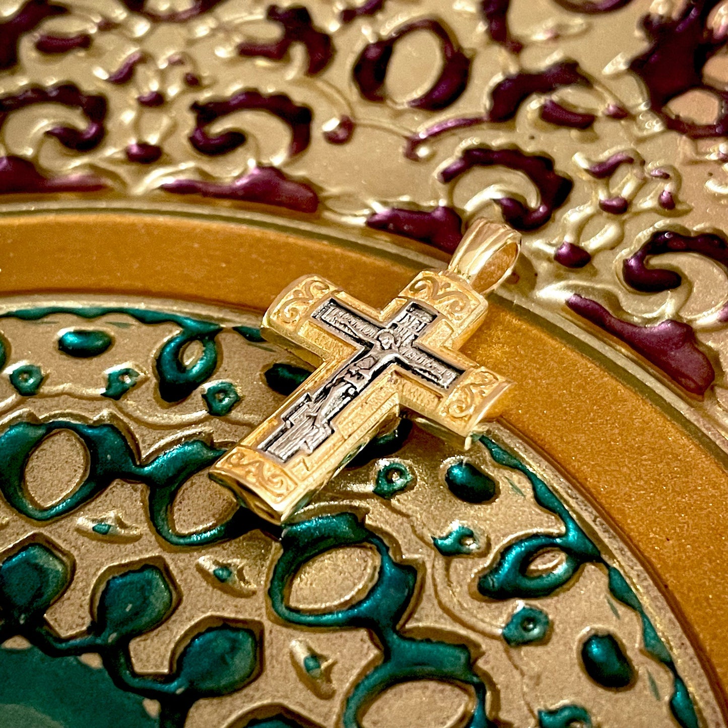 Silver Cross Pendant No. 24839