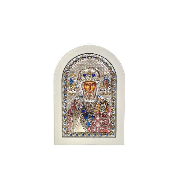 Greek Icon: St. Nicholas the Wonderworker (Small)