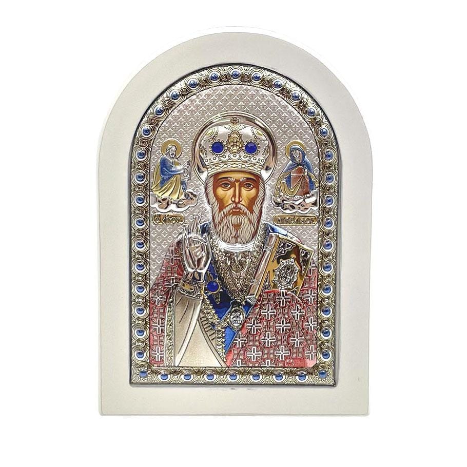 Greek Icon: St. Nicholas the Wonderworker (Small)