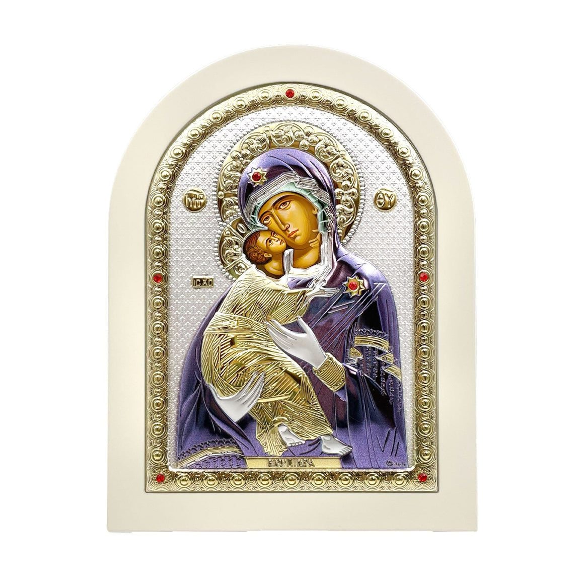 Greek Icon: "Vladimir" Mother of God (Large)