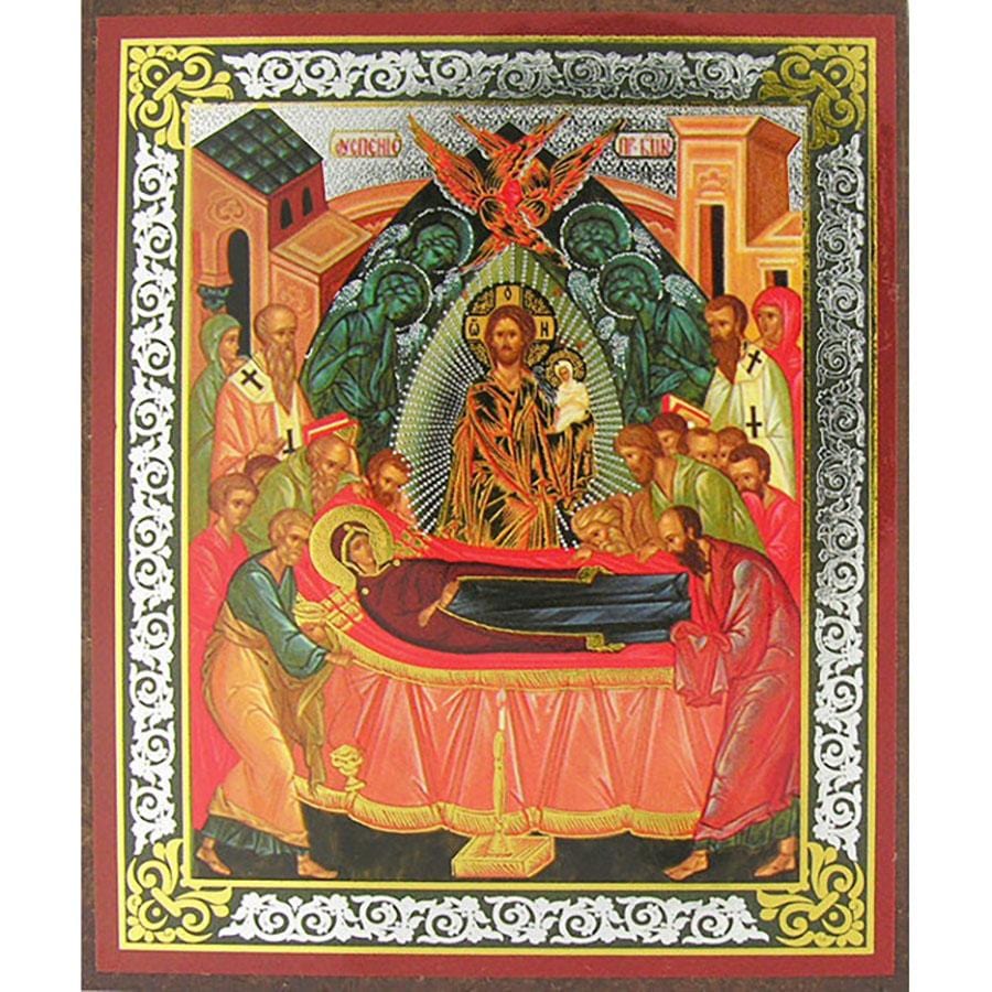 Feast Day of the Dormition of the Mother of God Icon (3 in)