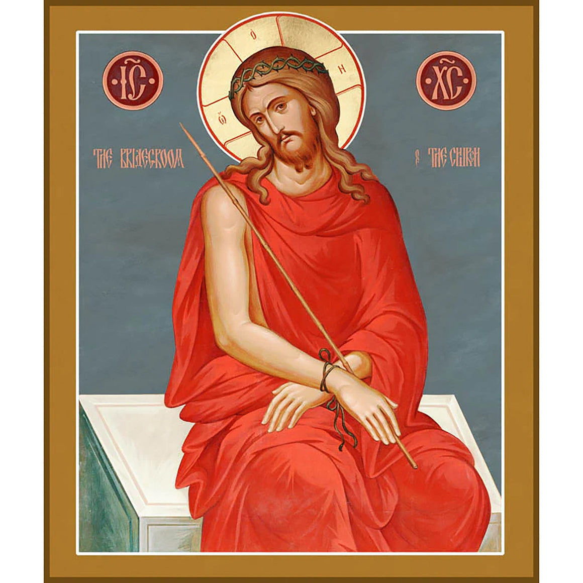 Christ the Bridegroom Icon (Canvas Print, 6 in)