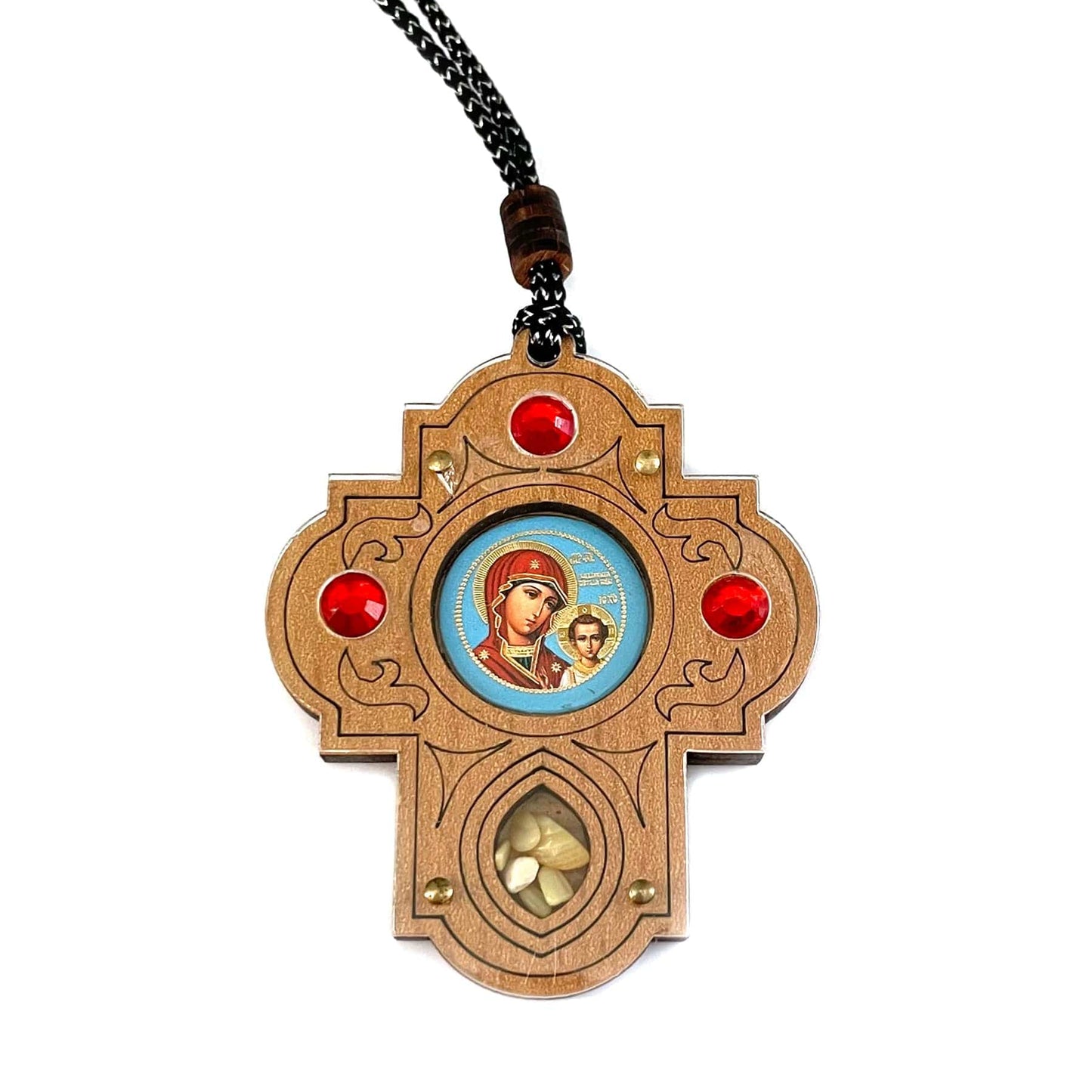 Icon Ornament: Carved Crucifix